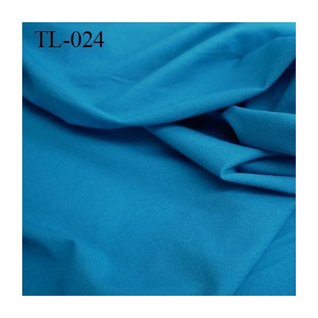 Tissu lycra spécial lingerie très fin haut de gamme couleur bleu