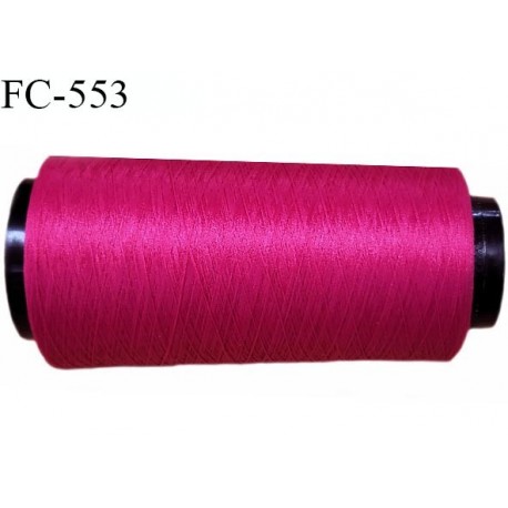 Echeveau de 29m de fil nylon tressé rose fuchsia vif 0,8mm pour
