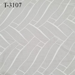 Powernet spécial lingerie extensible couleur gris a motifs haut de gamme largeur 165 cm prix pour 10 cm longueur