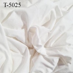 Tissu coton jersey spécial lingerie fond de culotte naturel extra doux largeur 150 cm poids m2 100 gr prix 10 cm par 150 cm