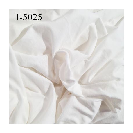 Tissu coton jersey spécial lingerie fond de culotte naturel largeur 150 cm poids m2 100 gr prix 10 cm de long par 150 cm