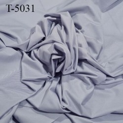 Tissu lingerie et sport haut de gamme lycra élasthanne couleur gris largeur 180 cm 140 grs au m2 prix pour 10 cm de longueur