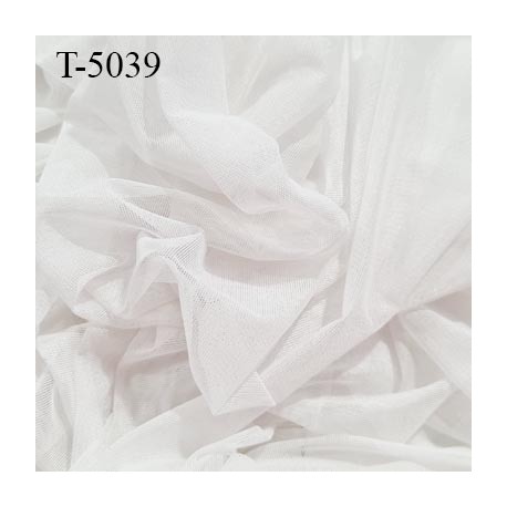 Powernet spécial lingerie extensible couleur blanc haut de gamme largeur 185 cm prix pour 10 cm longueur