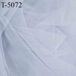 Marquisette tulle spécial lingerie haut gamme couleur gris clair largeur 140 cm prix pour 10 cm 100 % polyamide