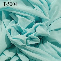 Powernet spécial lingerie extensible couleur bleu vert lagon haut de gamme largeur 195 cm prix pour 10 cm longueur