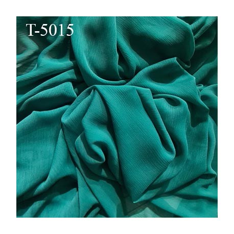 Tissu mousseline de crêpe lingerie vert très haut de gamme largeur 150 cm prix pour 10 cm de longueur et 150 cm de largeur