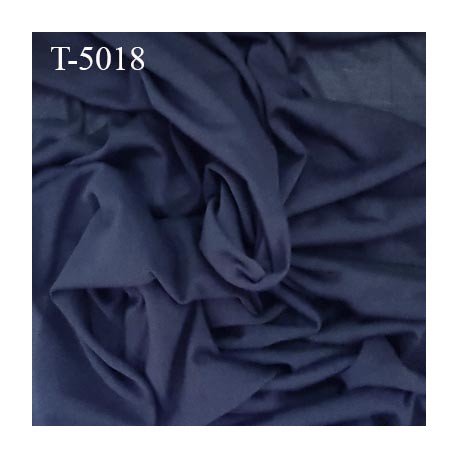 Tissu coton jersey spécial lingerie fond de culotte marine largeur 130 cm poids m2 prix 10 cm de long par 155 cm