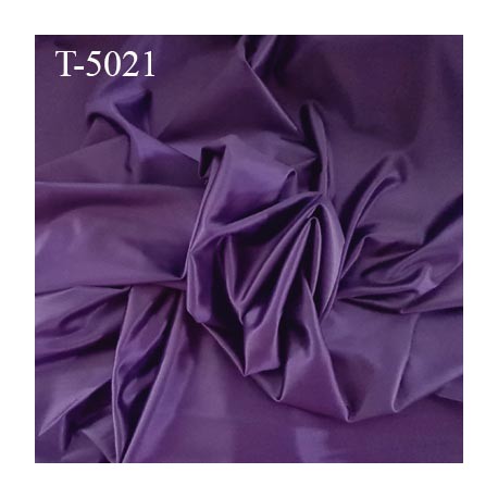 Tissu maillot de bain aubergine haut de gamme lycra élasthanne largeur 92 cm 260 grs au m2 prix pour 10 centimètres de longueur