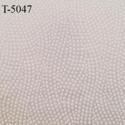 Tissu lingerie non extensible couleur chair avec motifs bulles poids au m 2 200 grs largeur 180 cm