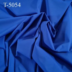 Tissu lingerie et bain haut de gamme lycra élasthanne couleur bleu largeur 140 cm 180 grs au m2