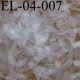 Elastique lastin transparent caoutchouc laminette largeur 4 mm prix au mètre