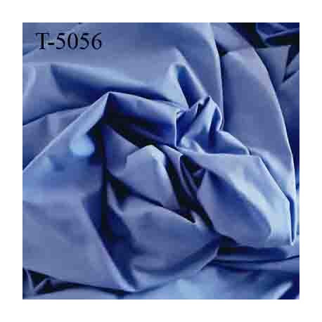 Tissu lingerie et bain haut de gamme lycra élasthanne couleur bleu largeur 180cm 150 grs au m2