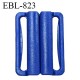 Boucle clip 30 mm attache réglette pvc spécial maillot de bain couleur bleu largeur du passage intérieur 30 mm