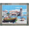 Canevas à broder 40 x 50 cm marque SEG de Paris COLLIOURE