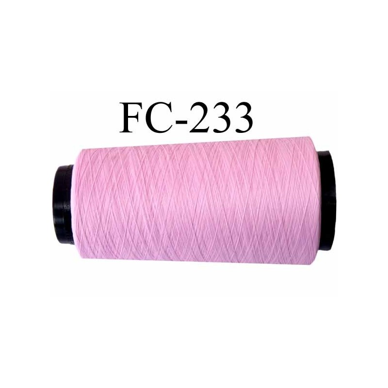 Cone De Fil Mousse Texture Polyester Fil N 1 Couleur Rose Bonbon Longueur Du Cone 5000 Metres Bobine En France Mercerie Extra